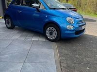 Gebraucht Fiat 500 Mirror 69 PS (50 kW) 2017 Blau Kleinwagen