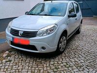 Gebraucht Dacia Sandero 75 PS (55 kW) 2009 Weiß Kleinwagen