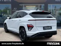 Gebraucht Hyundai Kona N Line 160 kW (218 PS) 2025 Atlas white SUV