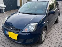 Gebraucht Ford Fiesta 70 PS (51 kW) 2008 Blau Kleinwagen