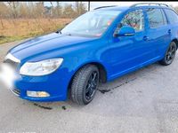 Gebraucht Skoda Octavia 122 PS (89 kW) 2009 Blau Kombi