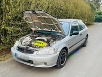 Gebraucht Honda Civic 120 PS (88 kW) 2000 Silber Kleinwagen