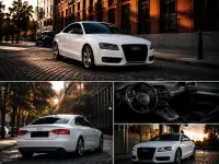 Gebraucht Audi A5 211 PS (155 kW) 2009 Weiß Coupé