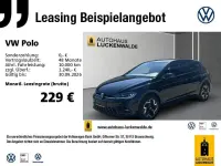 Neu VW Polo R-line 95 PS (69 kW) 2025 Schwarz Kleinwagen
