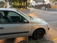 Gebraucht Renault Clio 2004 Grau Kleinwagen