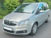 Gebraucht Opel Zafira 101 PS (74 kW) 2007 Silber Van / Kleinbus
