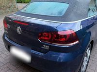 Gebraucht VW Golf Cabriolet Basis 105 PS (77 kW) 2014 Blau Cabrio