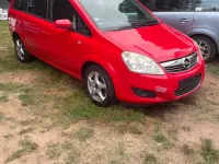 Gebraucht Opel Zafira 150 PS (110 kW) 2009 Rot Van / Kleinbus