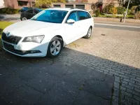 Gebraucht Skoda Superb Active 150 PS (110 kW) 2016 Weiß Kombi