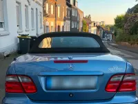 Gebraucht Mercedes CLK200 Elegance 163 PS (119 kW) 2001 Blau Cabrio