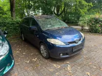 Gebraucht Mazda 5 Active 143 PS (105 kW) 2008 Blau Van / Kleinbus