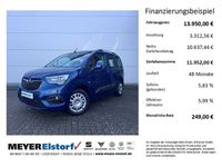 Gebraucht Opel Combo Life Edition 131 PS (96 kW) 2019 Blau Van / Kleinbus