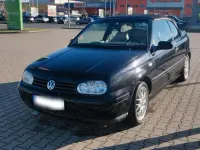 Gebraucht VW Golf 90 PS (66 kW) 2001 Schwarz Cabrio