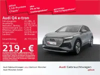 Gebraucht Audi Q4 e-tron Advanced 125 kW (170 PS) 2023 Kieselgrau SUV