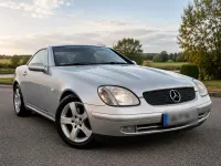 Gebraucht Mercedes SLK230 193 PS (141 kW) 1998 Silber Cabrio