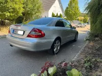 Gebraucht Mercedes CLK200 184 PS (135 kW) 2007 Silber Coupé