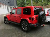 Gebraucht Jeep Wrangler Unlimited Overland 200 PS (147 kW) 2021 Rot SUV