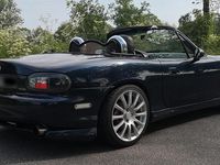 Second-hand Mazda MX5 140 CP (102 kW) 2000 Albastru Cabrio