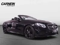 Gebraucht Mercedes E300 AMG line 245 PS (180 kW) 2018 Schwarz/baltic black Cabrio