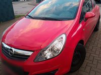 Gebraucht Opel Corsa 2008 Rot Kleinwagen