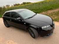 Gebraucht Audi A3 S-Line 170 PS (125 kW) 2008 Schwarz Kleinwagen