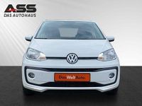 Gebraucht VW up! move up! 60 PS (44 kW) 2018 Weiß / white Kleinwagen