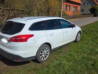 Gebraucht Ford Focus Titanium 120 PS (88 kW) 2016 Weiß Kombi