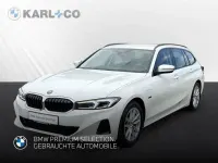 Gebraucht BMW 320e Shadowline 204 PS (150 kW) 2023 Weiss Kombi