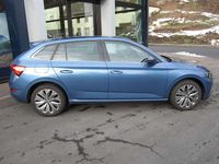 Gebraucht Skoda Scala Clever 110 PS (80 kW) 2021 Titan blau Kleinwagen