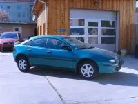 Gebraucht Mazda 323F 88 PS (64 kW) 1998 Grün Limousine