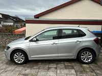 Gebraucht VW Polo Highline 95 PS (69 kW) 2018 Silber Kleinwagen