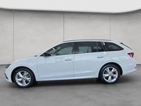 Gebraucht Skoda Octavia Style 204 PS (150 kW) 2021 Moonweiss metallic Kombi
