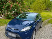 Gebraucht Ford Fiesta 60 PS (44 kW) 2009 Blau Kleinwagen