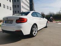 Gebraucht BMW 218 M Sport 150 PS (110 kW) 2017 Weiß Coupé