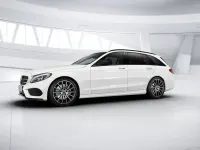 Gebraucht Mercedes C300 AMG 245 PS (180 kW) 2017 Weiß Kombi