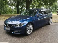 Gebraucht BMW 320 Sport Line 190 PS (139 kW) 2016 Blau Kombi