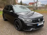 Gebraucht VW Tiguan R-line 204 PS (150 kW) 2021 Schwarz SUV