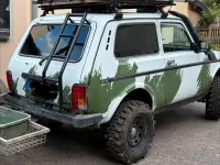 Gebraucht Lada niva 83 PS (61 kW) 2010 Weiß SUV