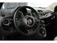 Gebraucht Fiat 500 Lounge 69 PS (50 kW) 2012 Vesuvioschwarzmetallic Kleinwagen