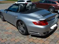 Gebraucht Porsche 997 Turbo 480 PS (353 kW) 2008 Silber Cabrio