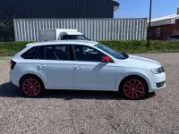 Second-hand Skoda Rapid 110 CP (80 kW) 2017 Alb Hatchback