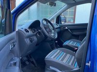 Usata VW Caddy Startline 86 CV (63 kW) 2011 Blu Monovolume
