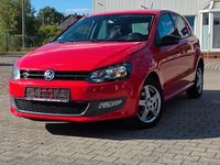 Gebraucht VW Polo Style 69 PS (50 kW) 2011 Rot Kleinwagen