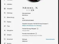 Gebraucht Tesla Model X 386 kW (525 PS) 2018 Rot SUV