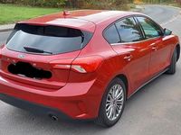 Brugt Ford Focus Titanium 150 HK (110 kW) 2020 Rød Sedan