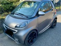 Gebraucht Smart ForTwo Cabrio Brabus 71 PS (52 kW) 2014 Grau Cabrio