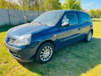 Gebraucht Renault Clio II 58 PS (42 kW) 2004 Blau Kleinwagen