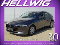 Neu Mazda 3 Prime-Line 140 PS (102 kW) 2025 Machine grey metallic Limousine