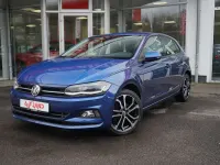 Gebraucht VW Polo Comfortline 116 PS (85 kW) 2019 Blau Kleinwagen