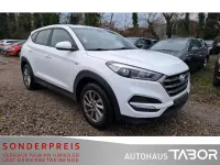 Gebraucht Hyundai Tucson GO! 177 PS (130 kW) 2017 Polar white / sol SUV